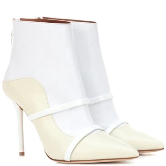 MALONE SOULIERS Madison Leather Booties - Picture 1 of 13